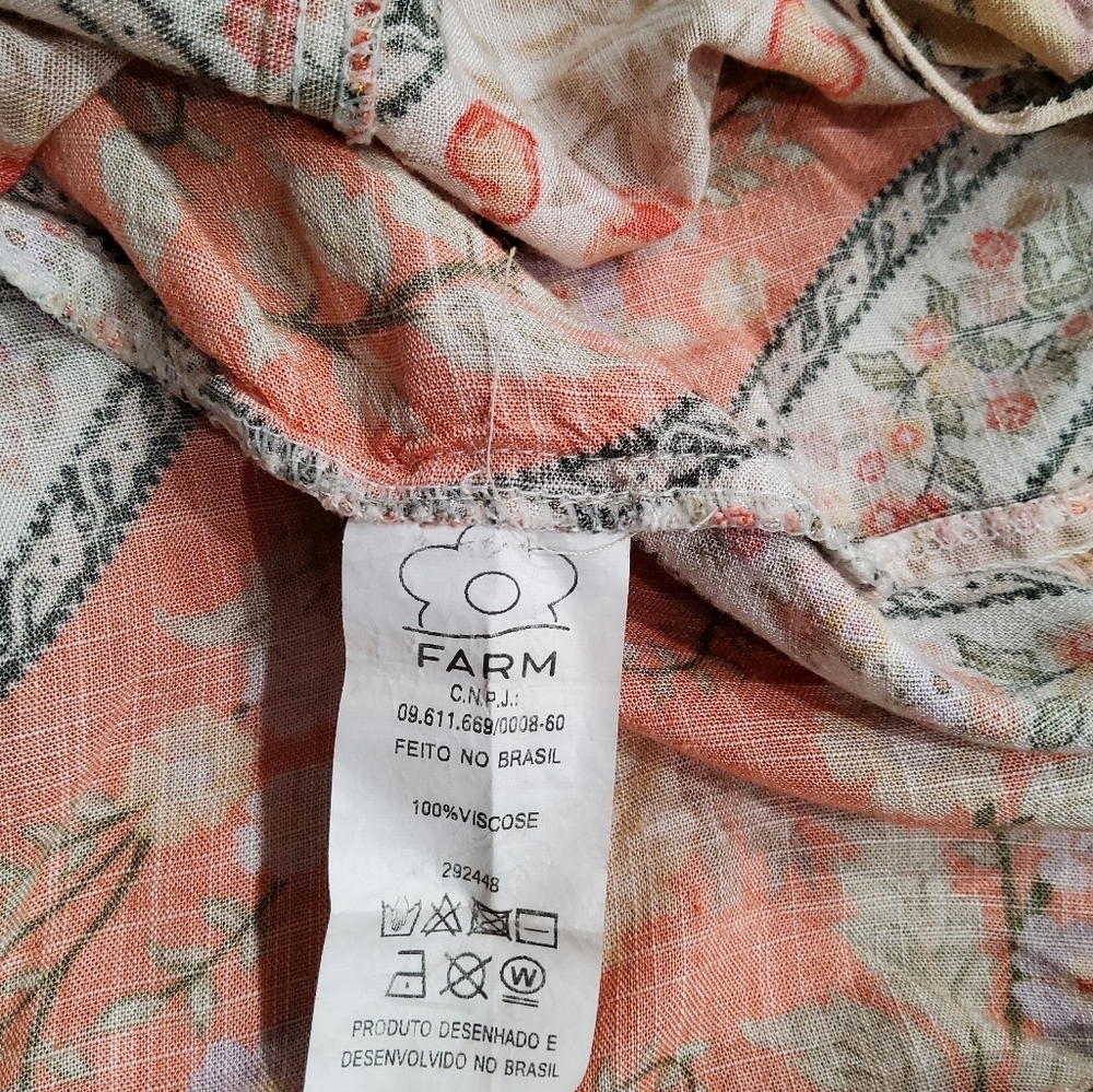 FARM Rio Halter Jumpsuit Size L - Picture 10 of 15
